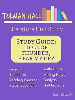 E-Book (epub) Roll of Thunder, Hear My Cry: Literature Unit Study von Rachel Tolman Terry