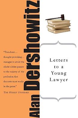 Poche format B Letters to a Young Lawyer von Alan Dershowitz