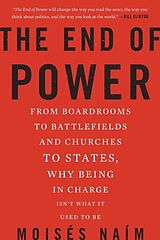 Couverture cartonnée The End of Power de Moises Naim