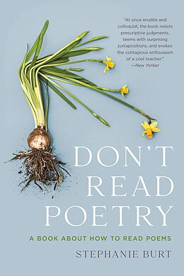 E-Book (epub) Don't Read Poetry von Stephanie Burt
