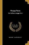 Couverture cartonnée Vinaya Texts: Part III, the Kullavagga, IV-XII de Thomas William Rhys Davids
