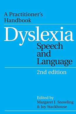 E-Book (pdf) Dyslexia, Speech and Language von 