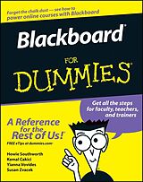E-Book (pdf) Blackboard For Dummies von Howie Southworth, Kemal Cakici, Yianna Vovides