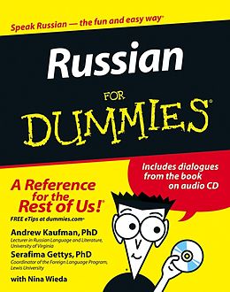 eBook (pdf) Russian For Dummies de Andrew Kaufman, Serafima Gettys, Nina Wieda