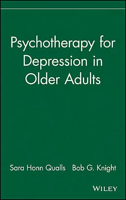 E-Book (pdf) Psychotherapy for Depression in Older Adults von Sara Honn Qualls, Bob G. Knight