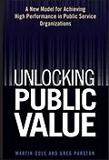 E-Book (pdf) Unlocking Public Value von Martin Cole, Greg Parston