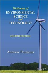 Couverture cartonnée Dictionary of Environmental Science and Technology de Porteous Andrew