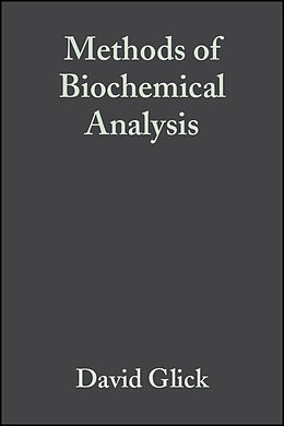 E-Book (pdf) Methods of Biochemical Analysis von David Glick