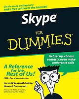 E-Book (pdf) Skype For Dummies von Loren Abdulezer, Susan Abdulezer, Howard Dammond