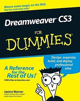Kartonierter Einband Dreamweaver Cs3 for Dummies von Warner