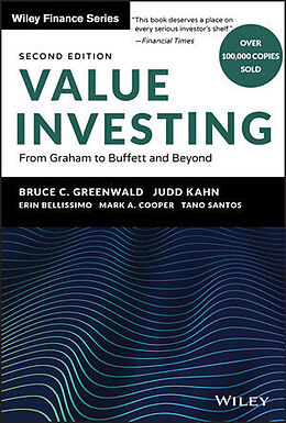 Livre Relié Value Investing de Bruce C. Greenwald, Judd Kahn, Erin Bellissimo