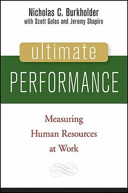 E-Book (pdf) Ultimate Performance von Nicholas C. Burkholder, Scott Golas, Jeremy P. Shapiro