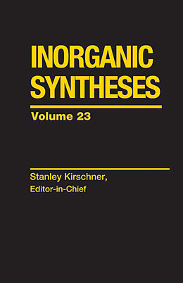 eBook (pdf) Inorganic Syntheses de Stanley Kirschner