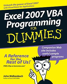 eBook (pdf) Excel 2007 VBA Programming For Dummies, de John Walkenbach