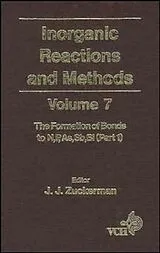 E-Book (pdf) Inorganic Reactions and Methods, The Formation of Bonds to N,P,As,Sb,Bi (Part 1) von J. J. Zuckerman