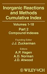 eBook (pdf) Inorganic Reactions and Methods, Cumulative Index, Part 2 de J. J. Zuckerman