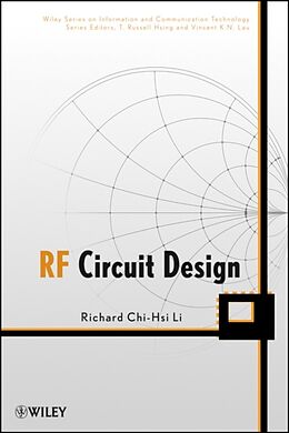 Livre Relié RF Circuit Design de Richard C. Li