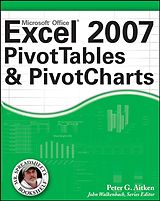 eBook (pdf) Excel 2007 PivotTables and PivotCharts de Peter G. Aitken