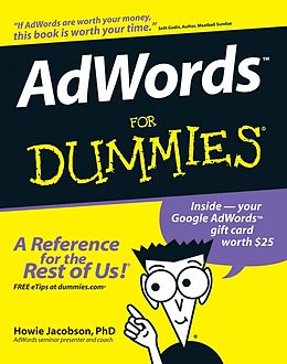 E-Book (pdf) AdWords For Dummies von Howie Jacobson