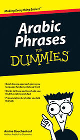 Couverture cartonnée Arabic Phrases for Dummies de Amine Bouchentouf