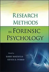 Fester Einband Research Methods in Forensic Psychology von Rosenfeld Barry, Penrod Steven D.