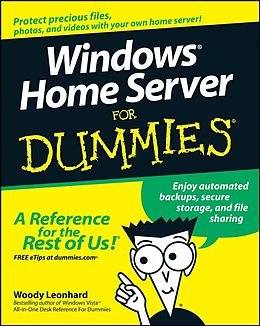 E-Book (pdf) Windows Home Server For Dummies von Woody Leonhard