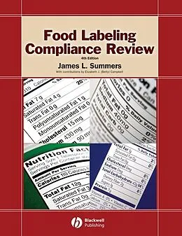 E-Book (pdf) Food Labeling Compliance Review von James L. Summers