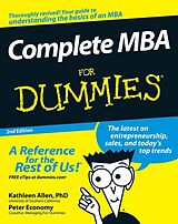 eBook (pdf) Complete MBA For Dummies, de Kathleen Allen, Peter Economy