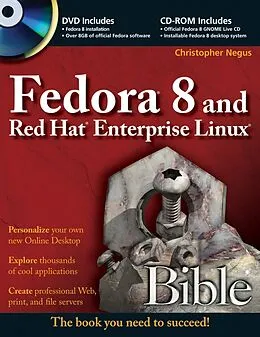 E-Book (pdf) Fedora 8 and Red Hat Enterprise Linux Bible von Christopher Negus