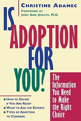 E-Book (epub) Is Adoption for You von Christine Adamec