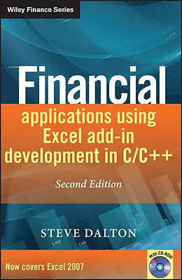 E-Book (pdf) Financial Applications using Excel Add-in Development in C / C++ von Steve Dalton