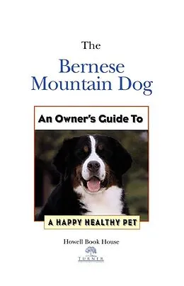 E-Book (epub) Bernese Mountain Dog von Julia M. Crawford