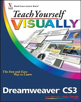 E-Book (pdf) Teach Yourself VISUALLY Dreamweaver CS3 von Janine Warner