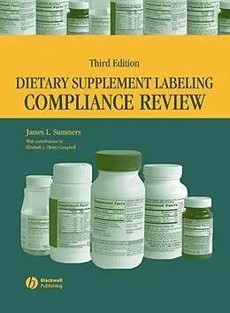 E-Book (pdf) Dietary Supplement Labeling Compliance Review von James L. Summers