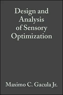 E-Book (pdf) Design and Analysis of Sensory Optimization von Maximo C. Gacula