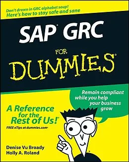 E-Book (pdf) SAP GRC For Dummies von Denise Vu Broady, Holly A, Roland