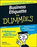 E-Book (pdf) Business Etiquette For Dummies von Sue Fox