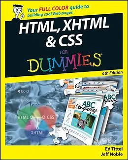 E-Book (pdf) HTML, XHTML & CSS For Dummies von Ed Tittel, Jeff Noble