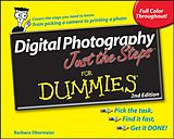 eBook (pdf) Digital Photography Just the Steps For Dummies de Barbara Obermeier