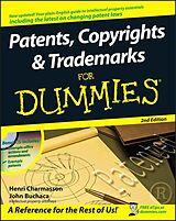 E-Book (pdf) Patents, Copyrights &amp; Trademarks For Dummies von Henri J. A. Charmasson, John Buchaca