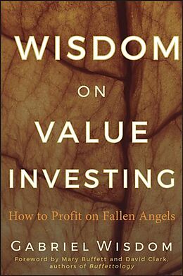 Livre Relié Wisdom on Value Investing de Gabriel Wisdom