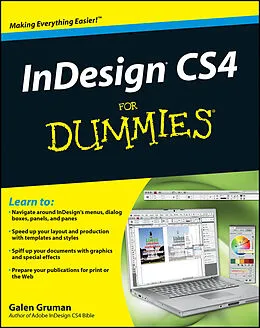 E-Book (epub) InDesign CS4 For Dummies von Galen Gruman