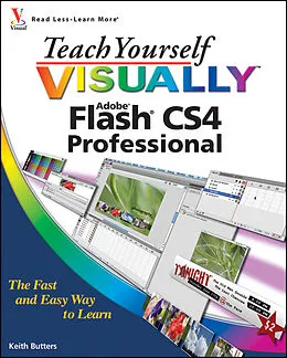 E-Book (pdf) Teach Yourself VISUALLY Flash CS4 Professional von Keith Butters