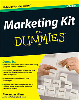 E-Book (epub) Marketing Kit for Dummies von Alexander Hiam