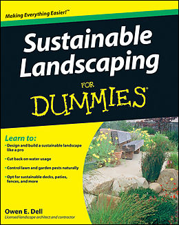eBook (epub) Sustainable Landscaping For Dummies de Owen E, Dell