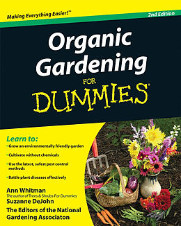 eBook (epub) Organic Gardening For Dummies de Ann Whitman, Suzanne DeJohn