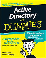 eBook (epub) Active Directory For Dummies de Steve Clines, Marcia Loughry