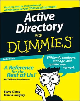 E-Book (epub) Active Directory For Dummies von Steve Clines, Marcia Loughry