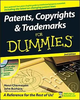 E-Book (epub) Patents, Copyrights and Trademarks For Dummies von Henri J, A, Charmasson