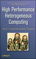 E-Book (pdf) High Performance Heterogeneous Computing von Jack Dongarra, Alexey L. Lastovetsky